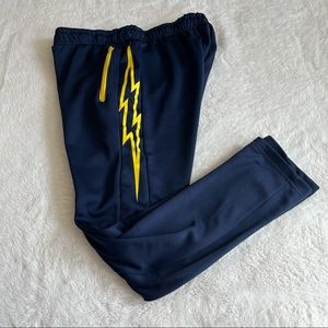 NFL Los Angeles Chargers navy blue & yellow sweatpants ⚡️